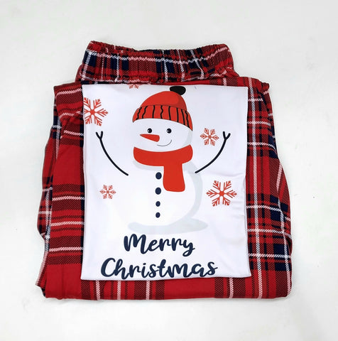 Set de Pijama Navideñas para adultos, Snowman 3.0, DISPONIBLE TALLA XL