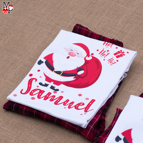 Set de Pijama Navideñas para niños, Chirstmas Plaid 2.0, DISPONIBLE TALLA 4 Y 10