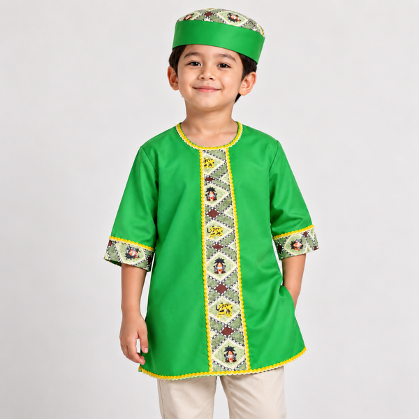Set Africano para Niño – Túnica + Kufi