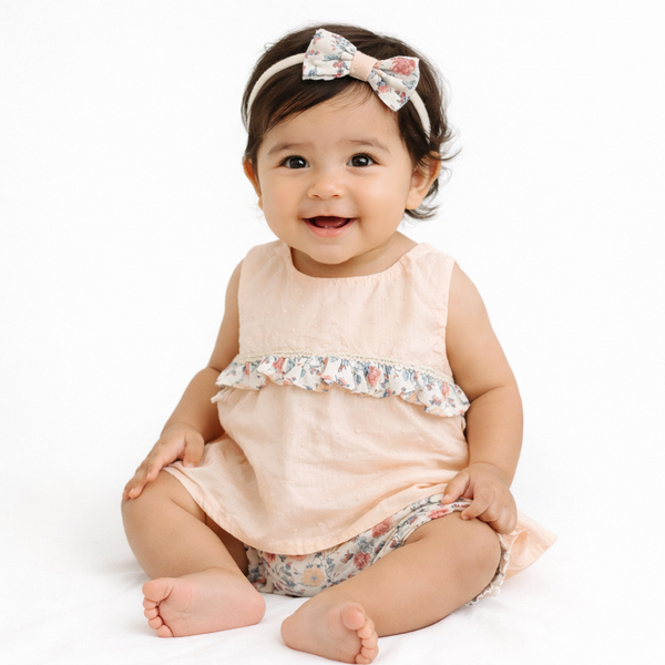 Conjunto especial para bebe  de vuelos coleccion primavera
