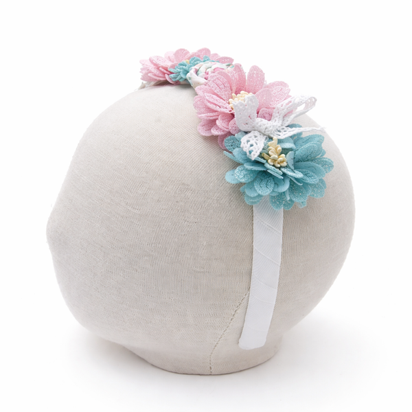 Cintillo corona de flores, Florista, frutera Dominicana