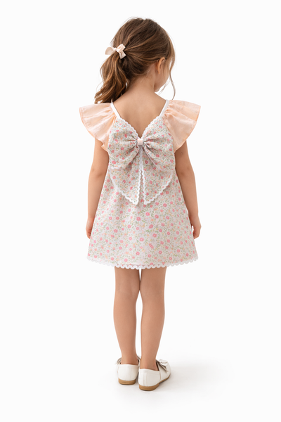 Vestido para ninas de primavera, tallas desde #2 hasta #10