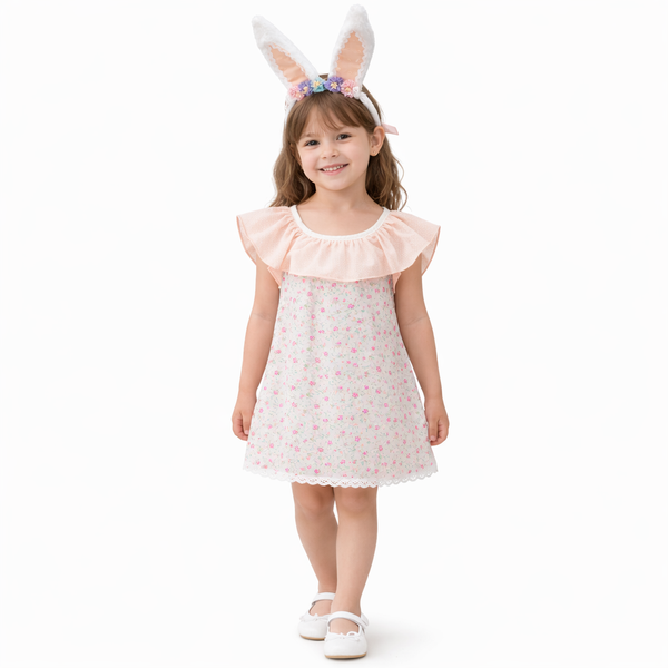 Vestido para ninas de primavera, tallas desde #2 hasta #10