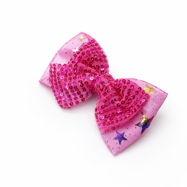 Vestido para niñas inspirado en unicornio mas lazo combinado, tallas desde 12 meses hasta #10