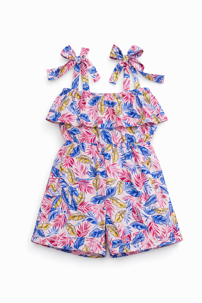 Romper para niñas, Colección Mami & yo entre palmeras.