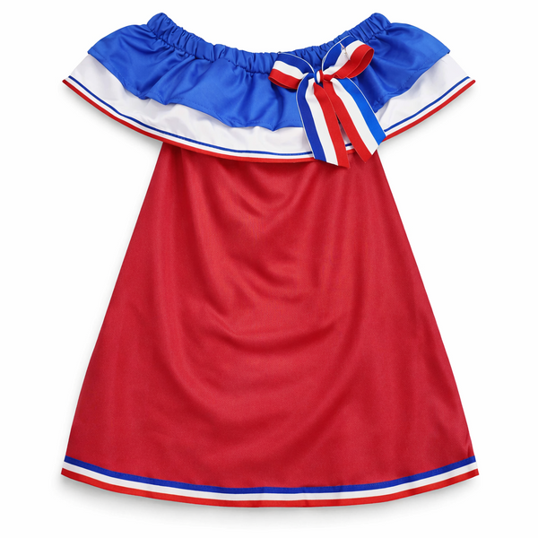 Batica Básica Dominicana Roja, Inspirada en la bandera Dominicana. SOLO DISPONIBLE talla #2 y talla $