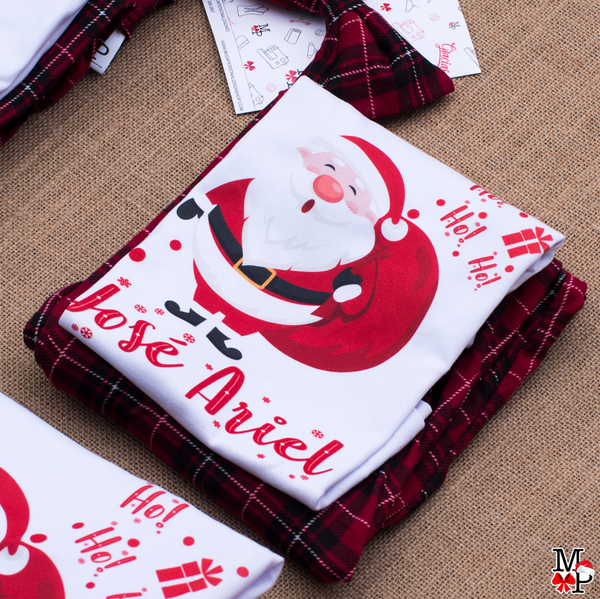 Set de Pijama Navideñas para niños, Chirstmas Plaid 2.0, DISPONIBLE TALLA 4 Y 10