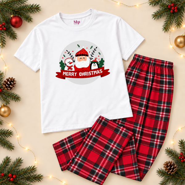 Pijama navideña unisex para niños – Classic Christmas