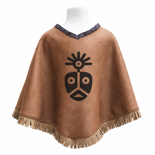 Poncho Taíno Infantil para Niños