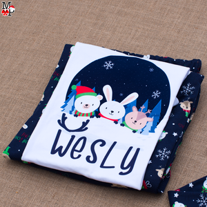 Set de Pijama Navideñas para adultos, Christmas Crew, DISPONIBLE TALLA S