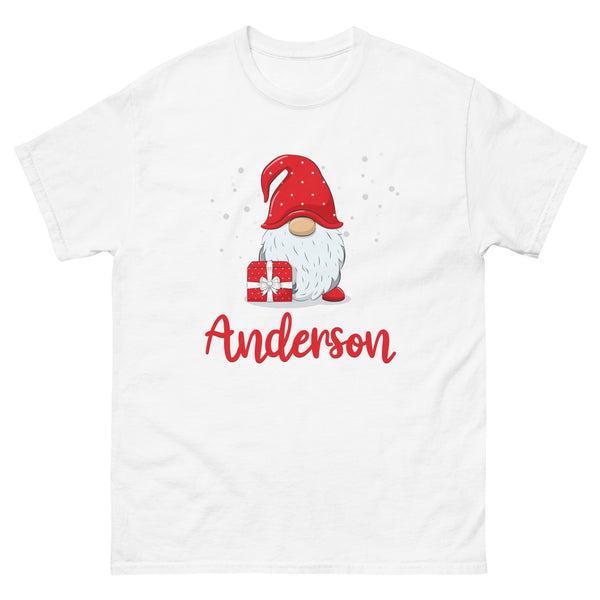 Camisetas blancas familiares, Modelo Christmas Gift