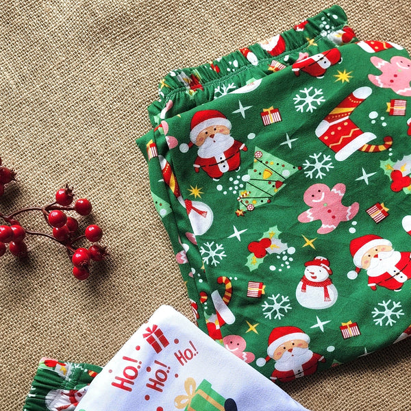 Set de Pijama Navideñas para adultos, Christmas Green, DESDE TALLA XS hasta XXL