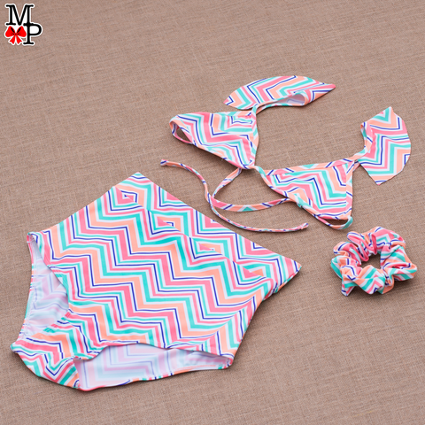 Bañador de mujer, estampado Sweet Chevron, disponible tallas desde S hasta XL