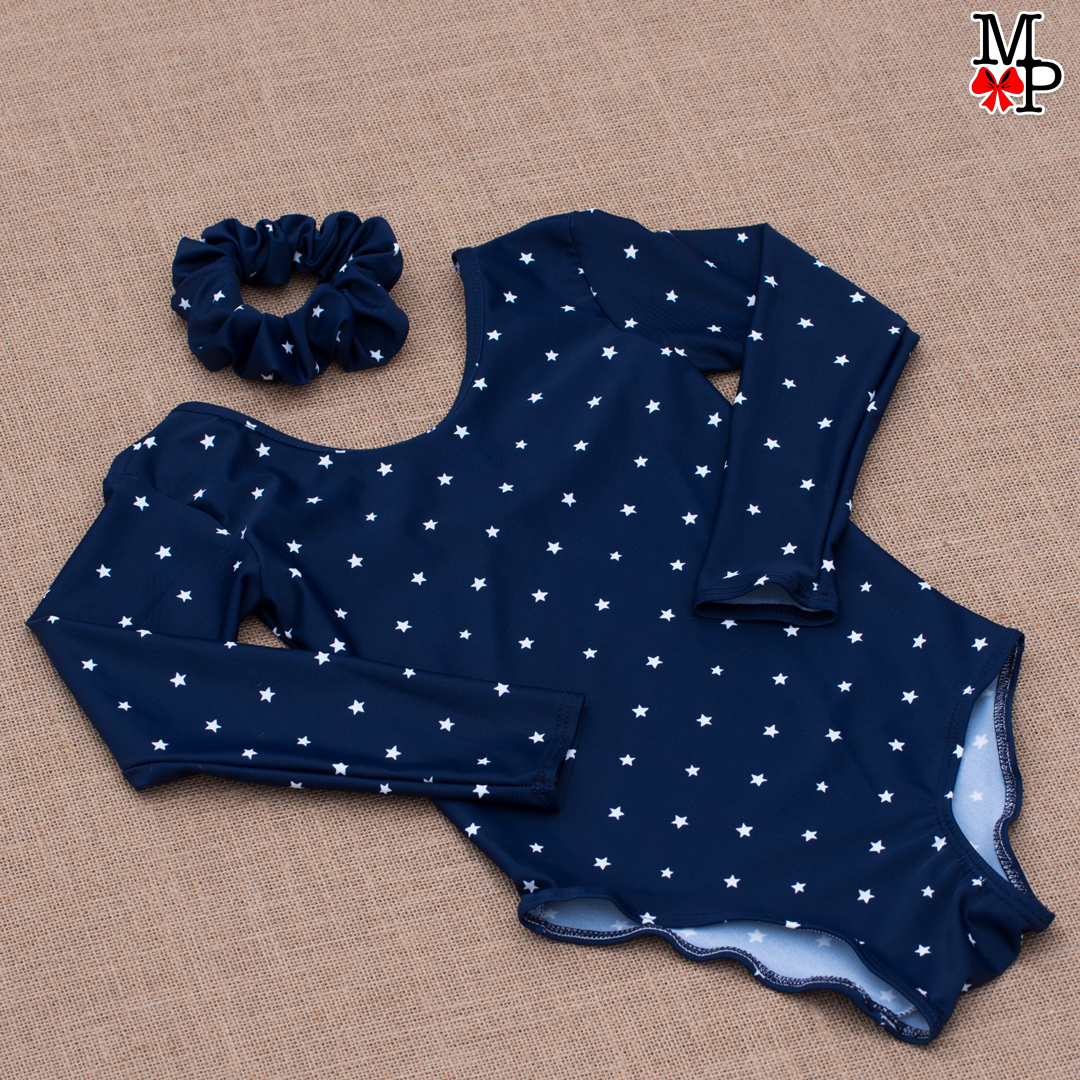 Bañador de mujer, estampado Navy Star, disponible tallas desde S hasta XL