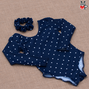 Bañador de mujer, estampado Navy Star, disponible tallas desde S hasta XL