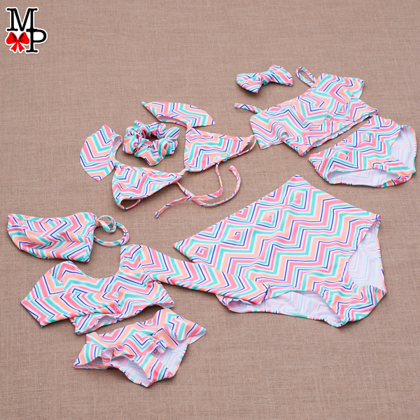 Bañador para bebes, estampado Sweet chevron, disponible tallas desde 3 meses hasta 24 meses