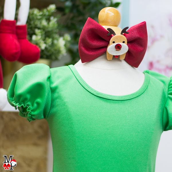 Set de tutu Navideño para niñas, desde talla 12 meses hasta #14