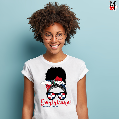 Camiseta personalizada Dominicana hasta la Tambora