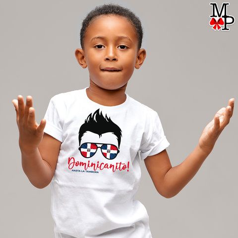 Camiseta personalizada para niños y adultos Dominicano hasta la Tambora