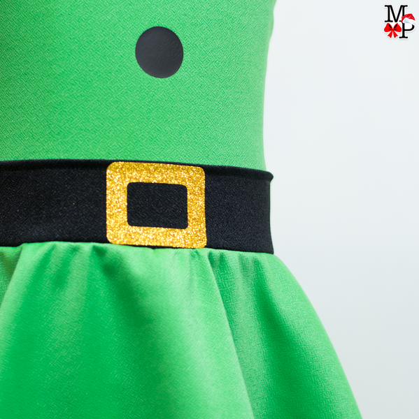 Vestido y gorro para niñas inspirado en duende, ayudante de Santa desde talla 12 meses hasta #12