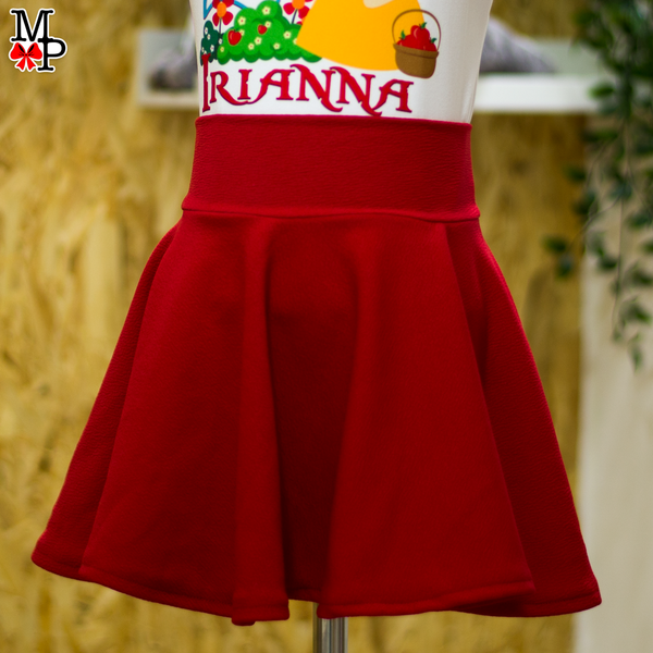 Set de Falda Circular inspirado en blanca nieves, cumpleaños de Blanca Nieves