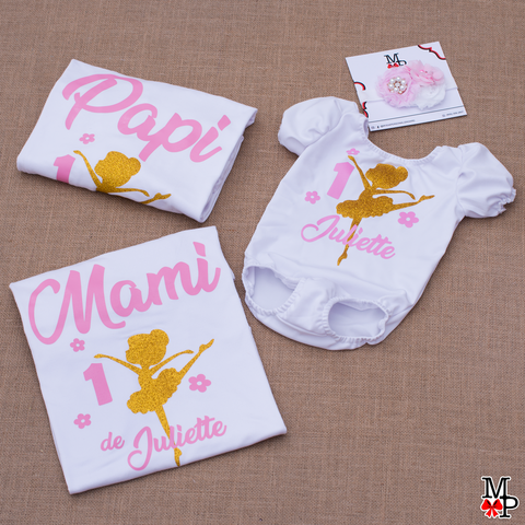 Camisetas Inspiradas en Ballerinas, Bailarina de ballet camisetas familiares