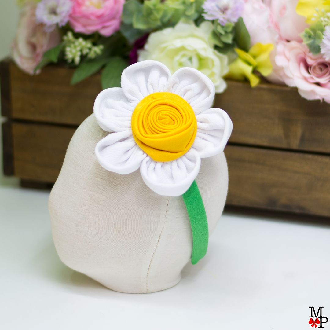 Accesorio para la cabeza, flor rmargarita