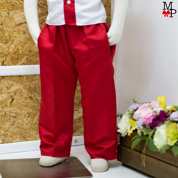 Conjunto inspirado en la bandera Puertoriqueña para niños, Camisa y pantalón de Puerto Rico,  disponible desde talla 12 meses hasta talla #14