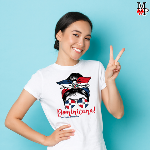 Camiseta personalizada Dominicana hasta la Tambora