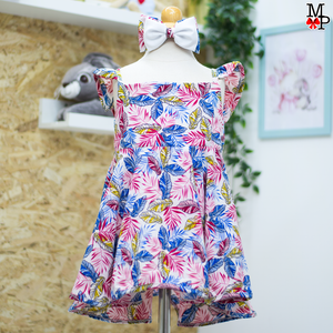 Vestido para niñas, Colección Mami & yo entre palmeras