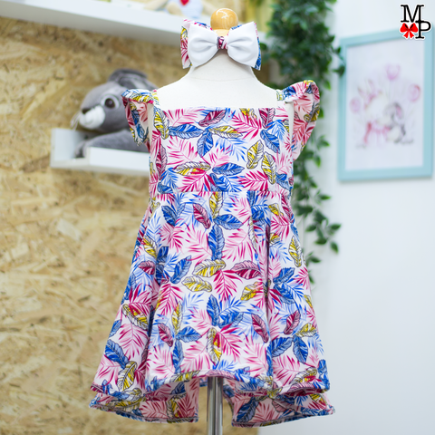 Vestido para niñas, Colección Mami & yo entre palmeras