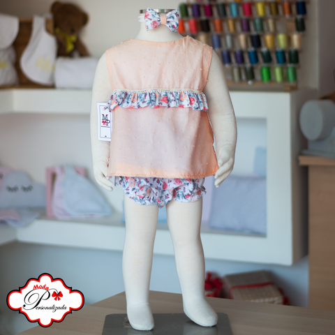 Conjunto especial para bebe  de vuelos coleccion primavera