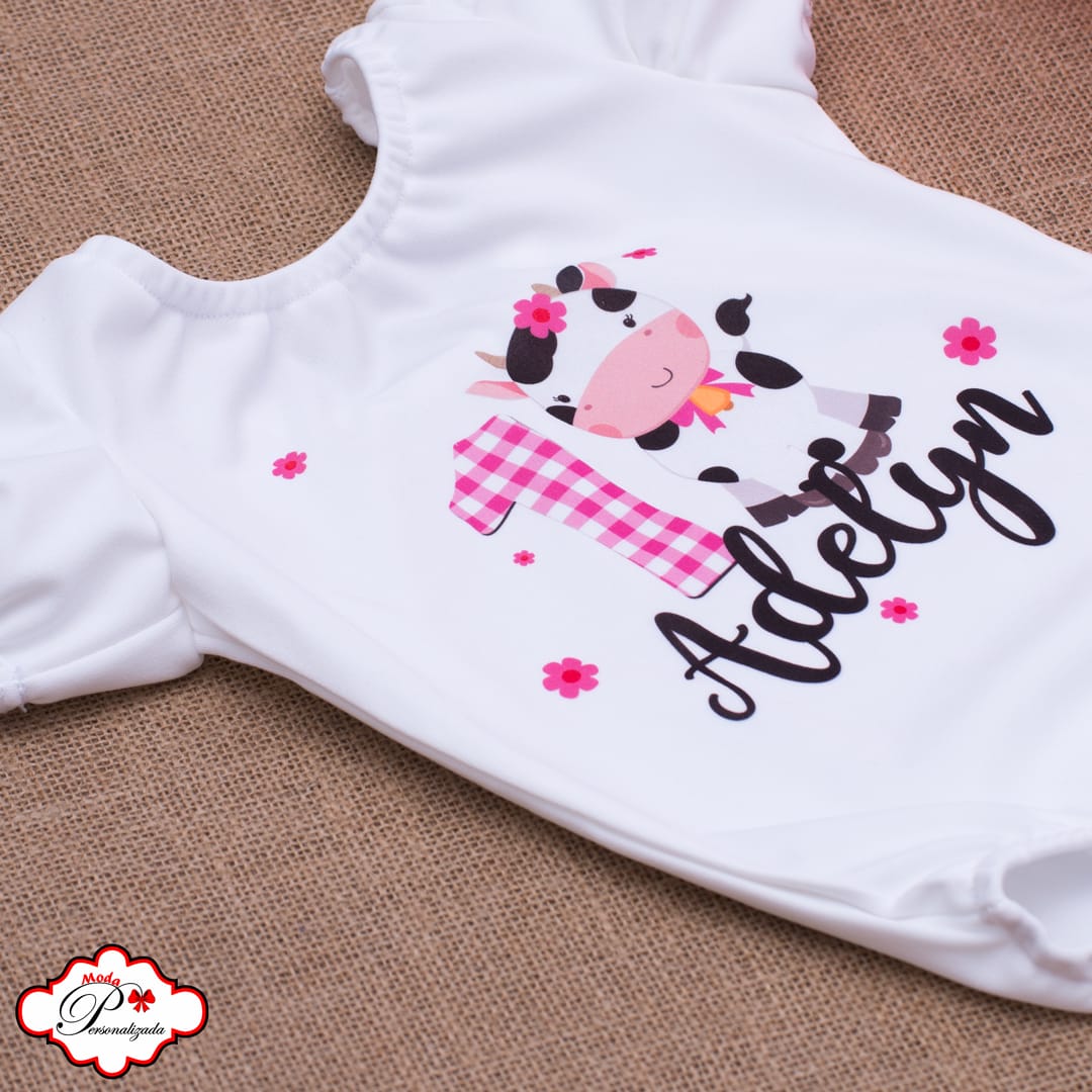 Leotardo personalizado inspirado en Vaca Lola