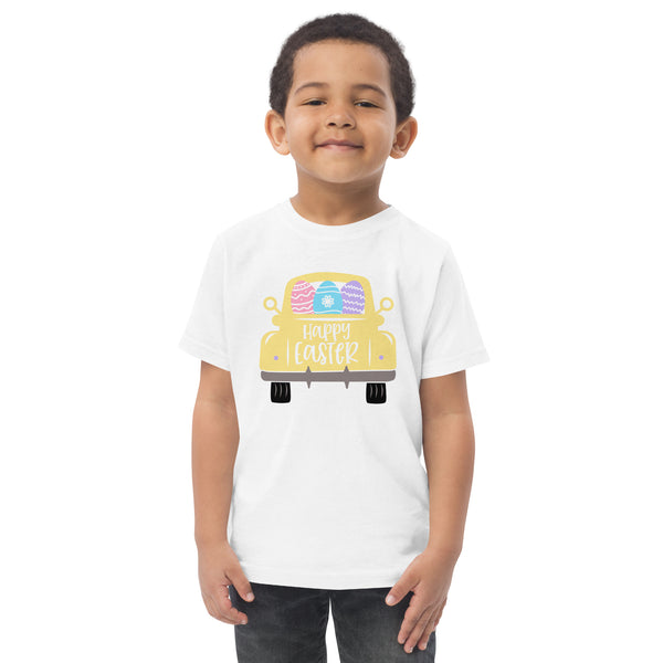 Camiseta de algodon para niños, Blanca, Coleccion pascua, Easter Bunny
