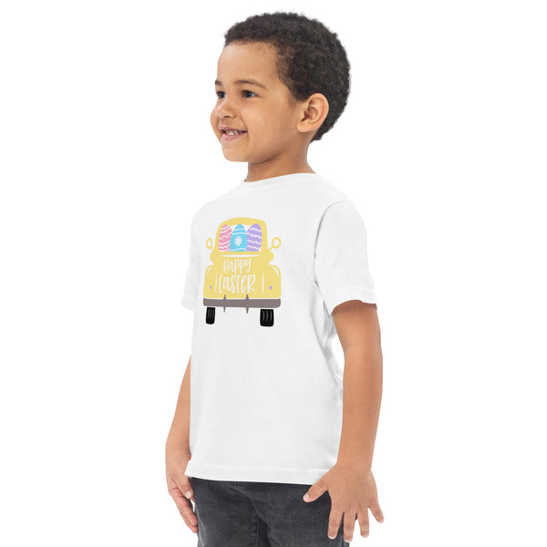 Camiseta de algodon para niños, Blanca, Coleccion pascua, Easter Bunny
